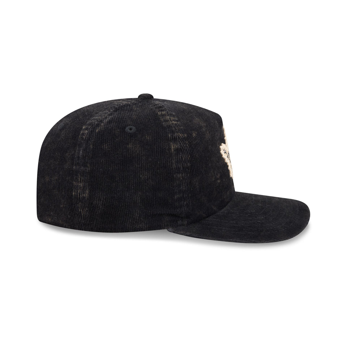 Toronto Maple Leafs Washed Black Corduroy 19TWENTY Adjustable Hat