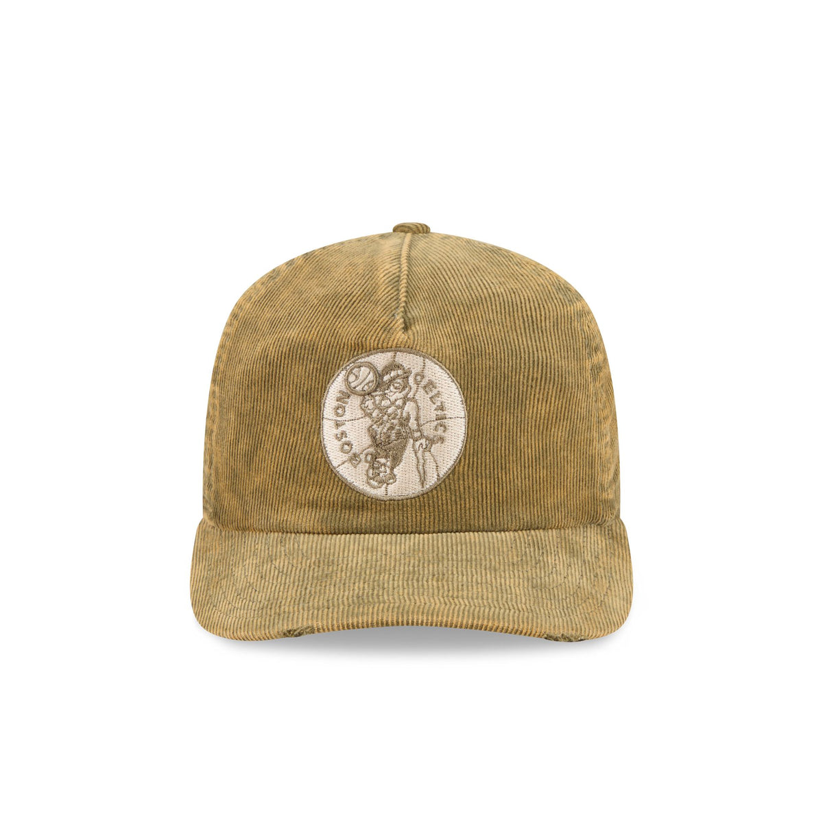Boston Celtics Washed New Olive Corduroy 19TWENTY Adjustable Hat