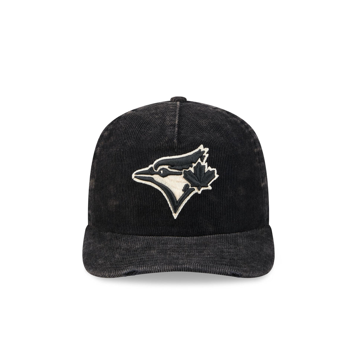 Toronto Blue Jays Washed Black Corduroy 19TWENTY Adjustable Hat