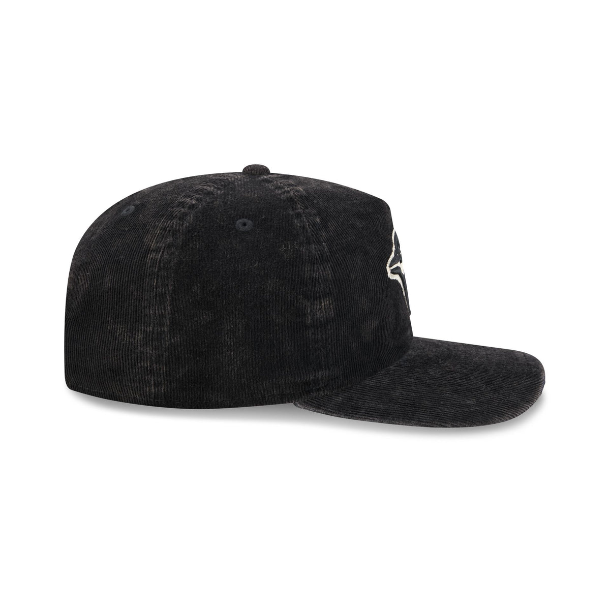 Toronto Blue Jays Washed Black Corduroy 19TWENTY Adjustable Hat