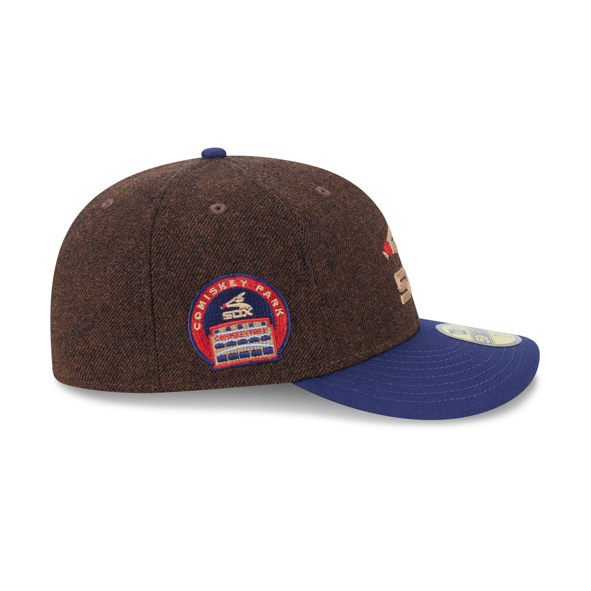 Chicago White Sox Brown Wool Two Tone 59FIFTY Fitted Hat
