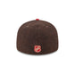 Detroit Red Wings Brown Wool Two Tone 59FIFTY Fitted Hat