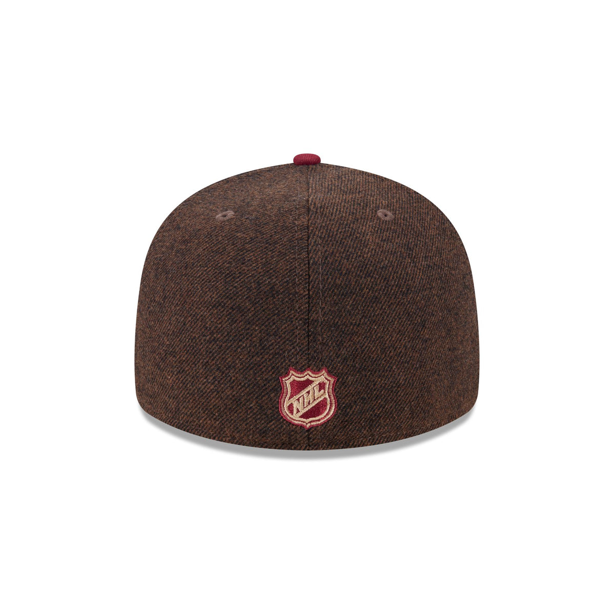 Colorado Avalanche Brown Wool Two Tone 59FIFTY Fitted Hat
