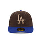 Los Angeles Dodgers Brown Wool Two Tone 59FIFTY Fitted Hat