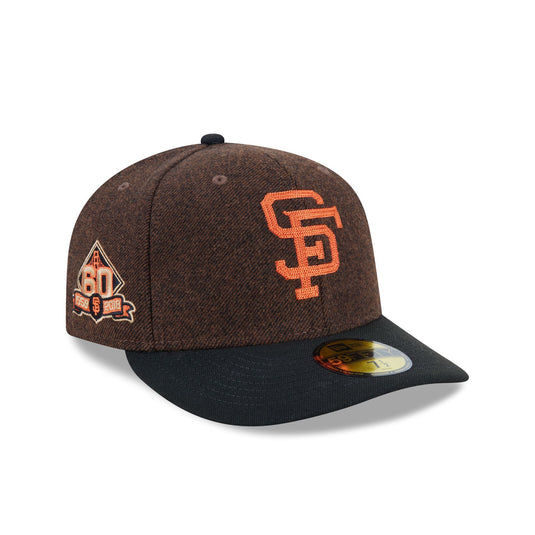 San Francisco Giants Brown Wool Two Tone 59FIFTY Fitted Hat