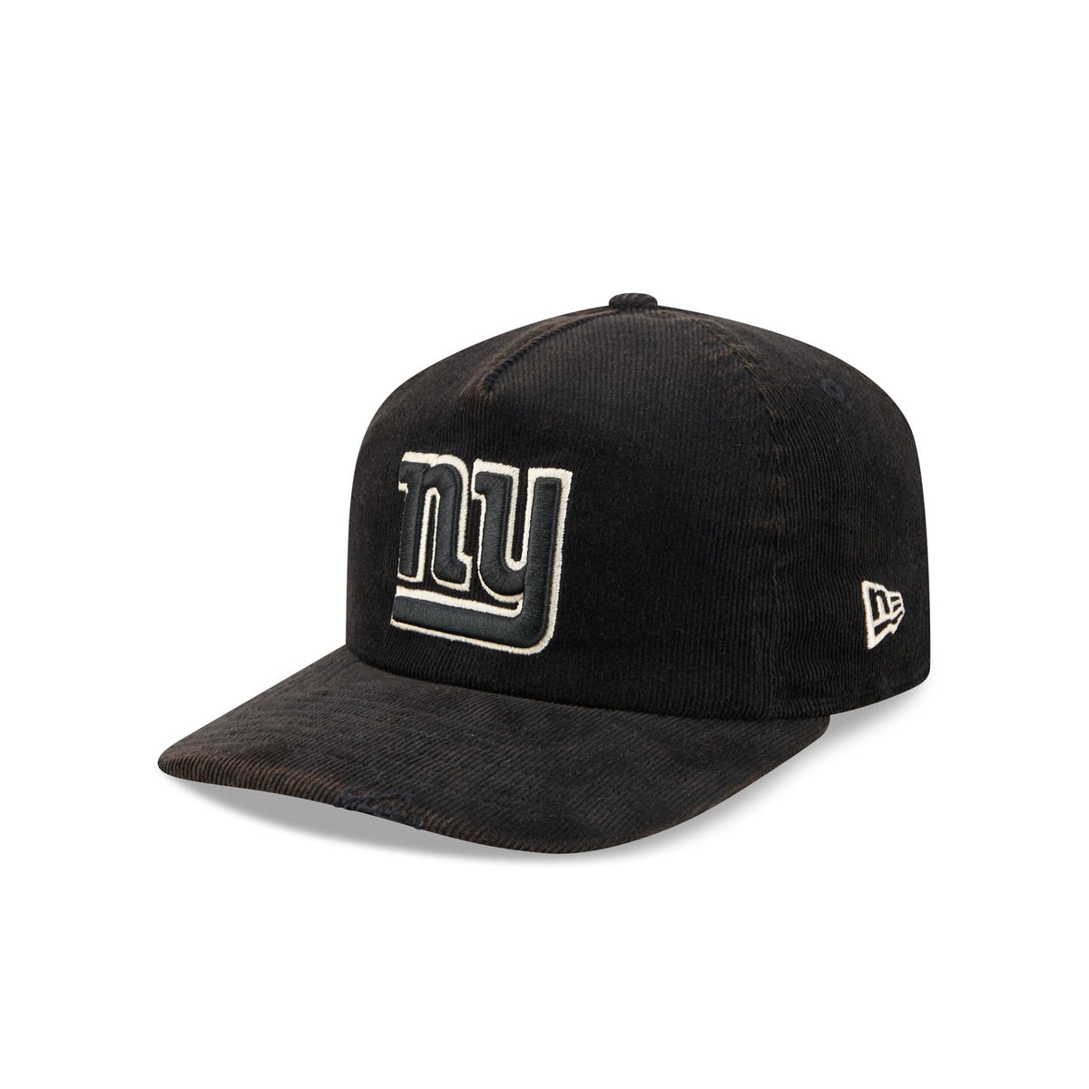 New York Giants Washed Black Corduroy 19TWENTY Adjustable Hat