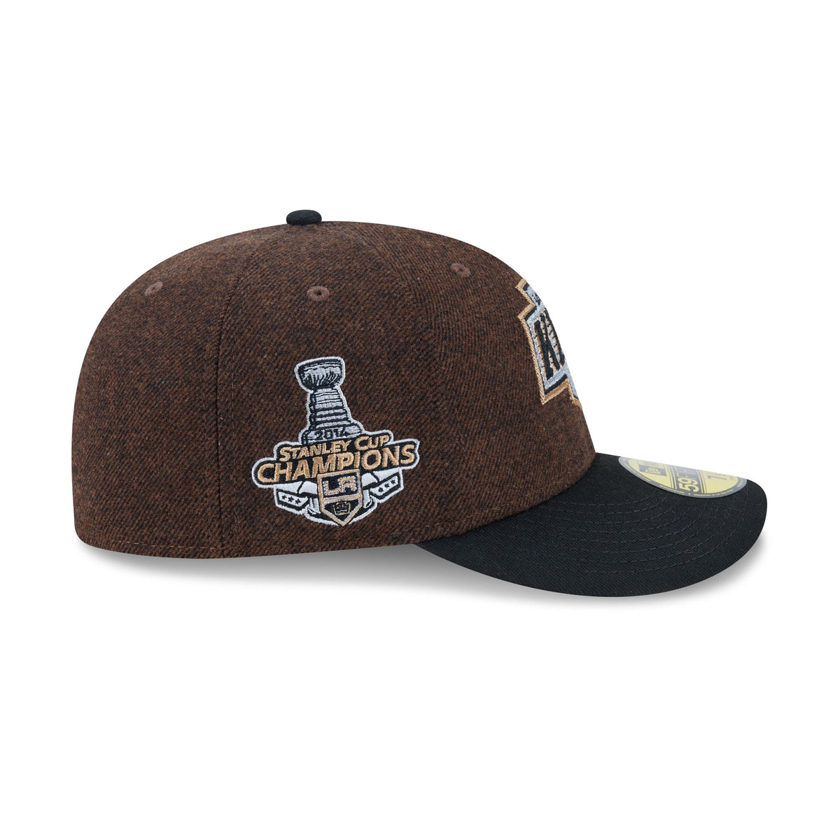 Los Angeles Kings Brown Wool Two Tone 59FIFTY Fitted Hat