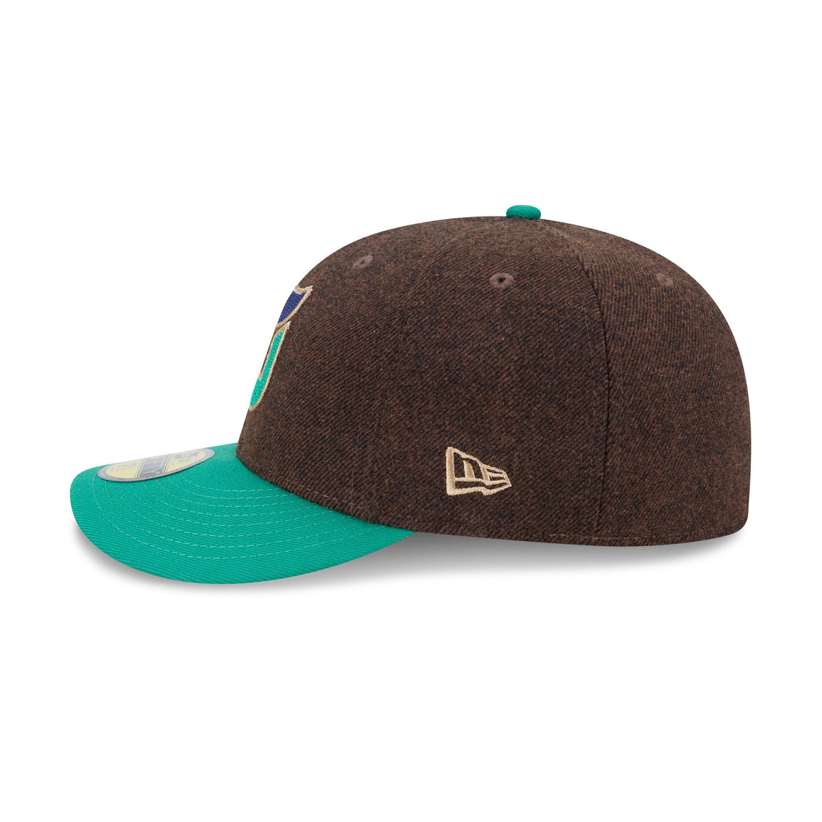 Hartford Whalers Brown Wool Two Tone 59FIFTY Fitted Hat