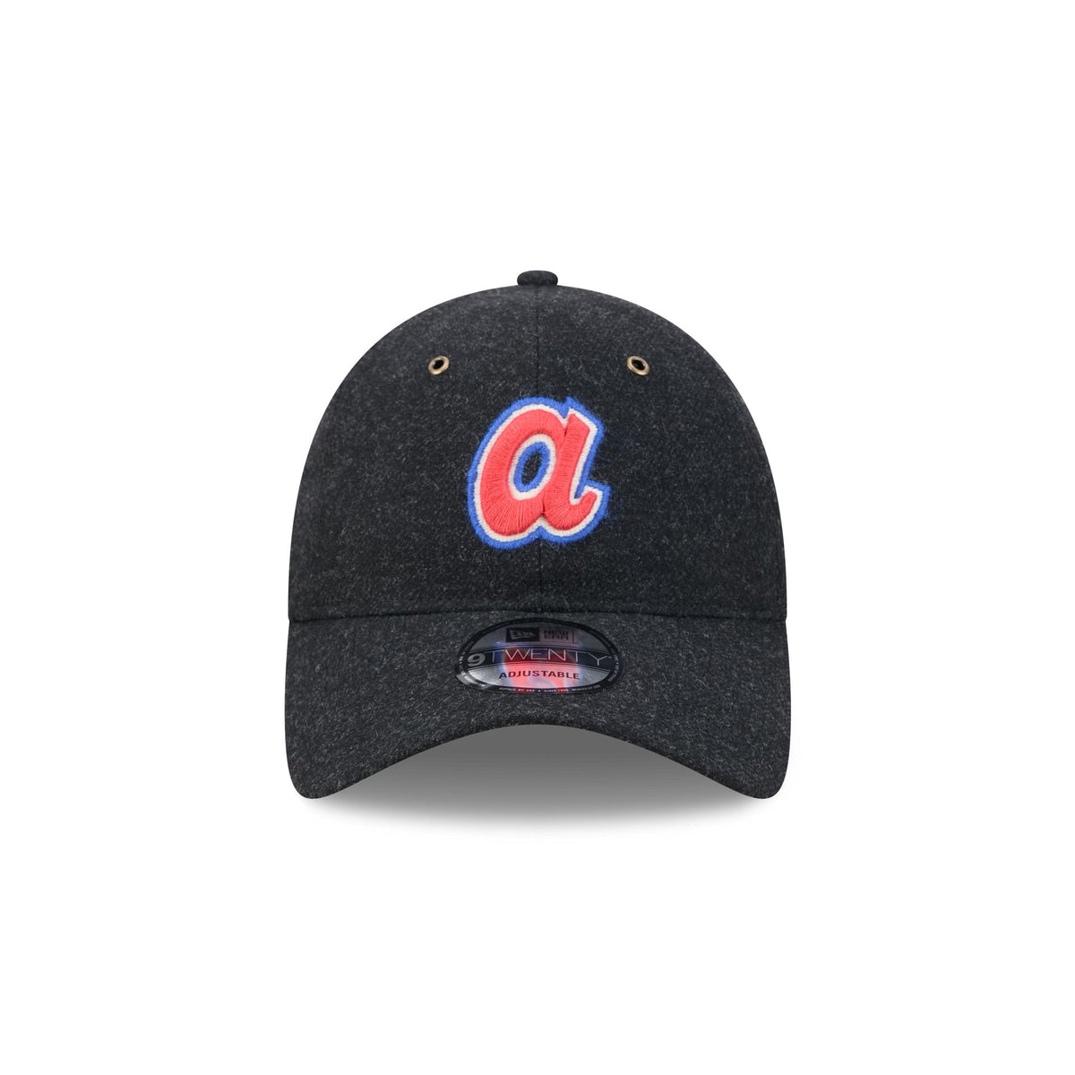Atlanta Braves Black Wool 9TWENTY Adjustable Hat
