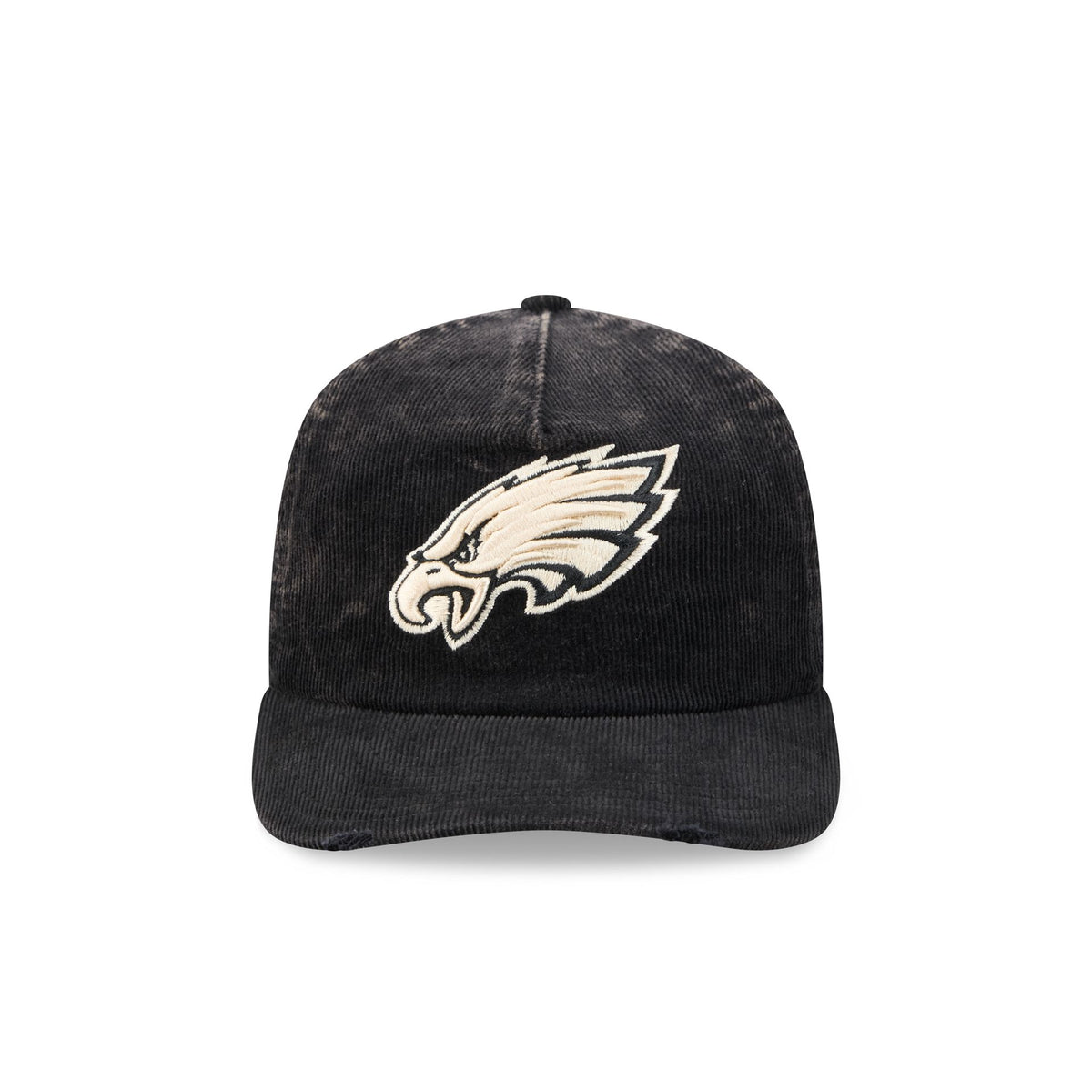 Philadelphia Eagles Washed Black Corduroy 19TWENTY Adjustable Hat