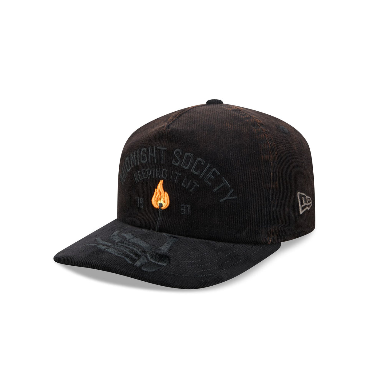 Are You Afraid of the Dark? Corduroy 19TWENTY Snapback Hat