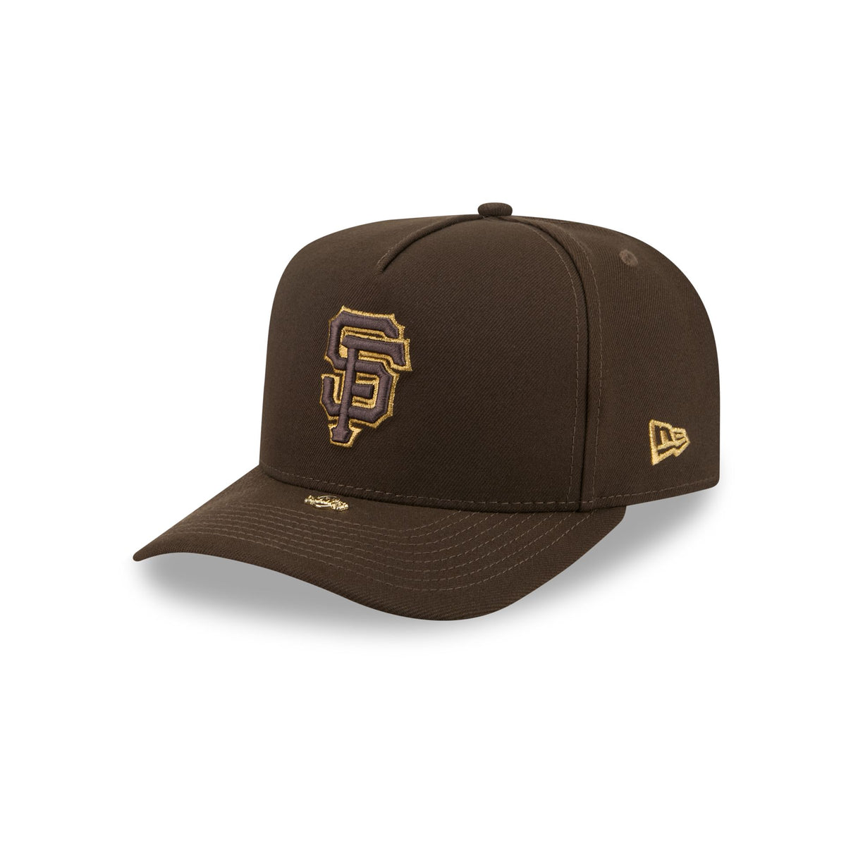 San Francisco Giants Walnut Gold Detail 9FIFTY A-Frame Snapback Hat