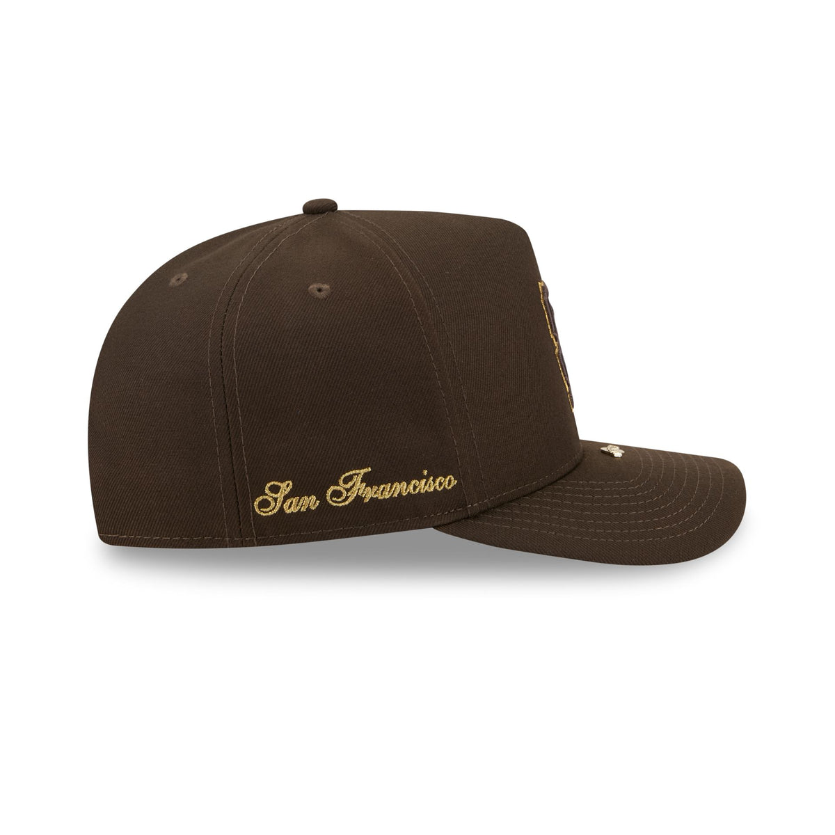 San Francisco Giants Walnut Gold Detail 9FIFTY A-Frame Snapback Hat