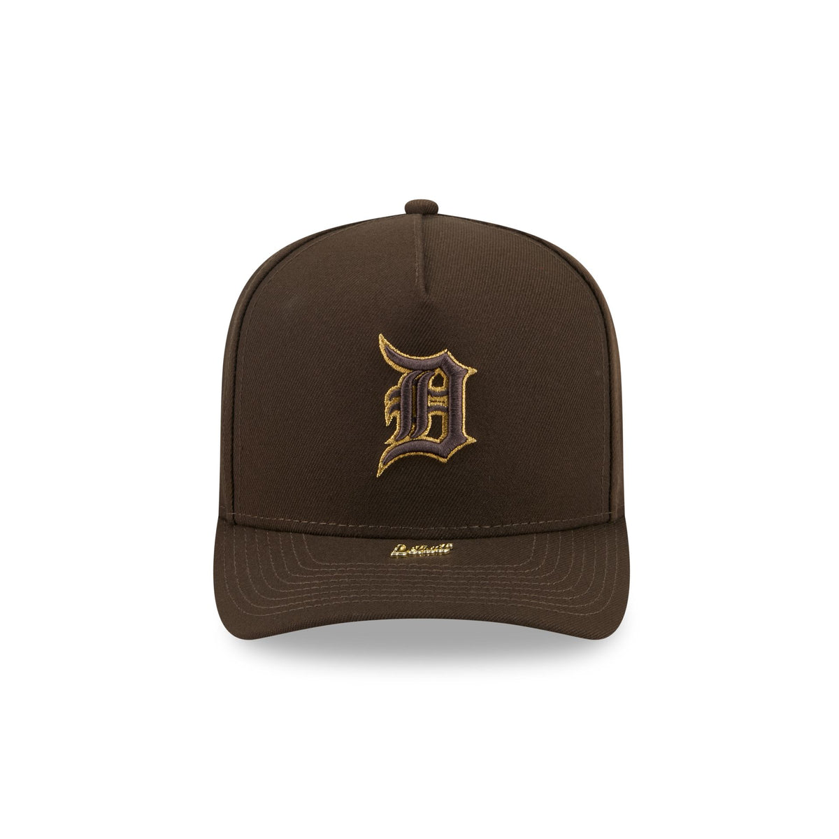 Detroit Tigers Walnut Gold Detail 9FIFTY A-Frame Snapback Hat