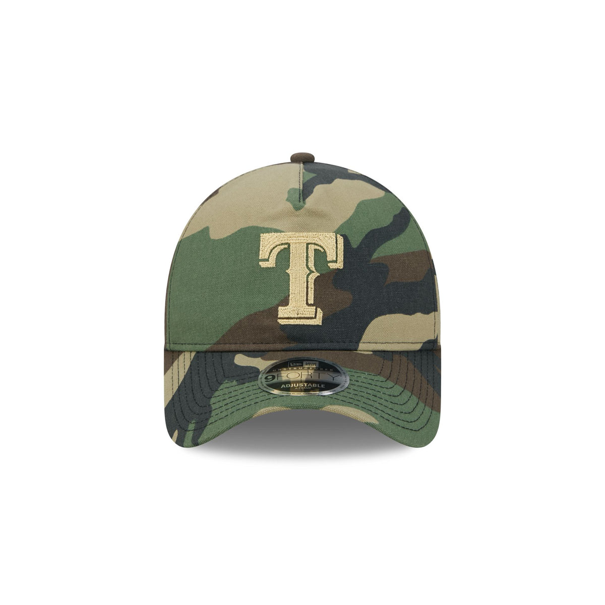 Texas Rangers Camo 9FORTY A-Frame Unstructured Snapback Hat