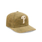 Philadelphia Phillies Washed New Olive Corduroy 19TWENTY Adjustable Hat