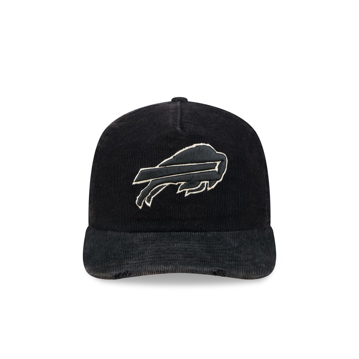 Buffalo Bills Washed Black Corduroy 19TWENTY Adjustable Hat