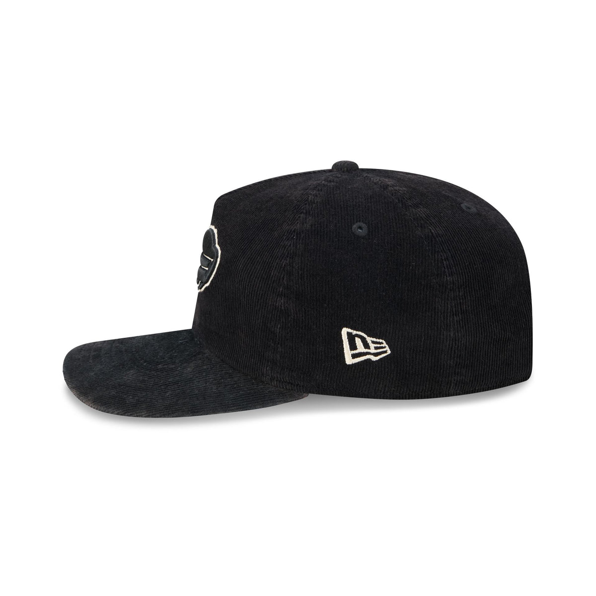 Buffalo Bills Washed Black Corduroy 19TWENTY Adjustable Hat
