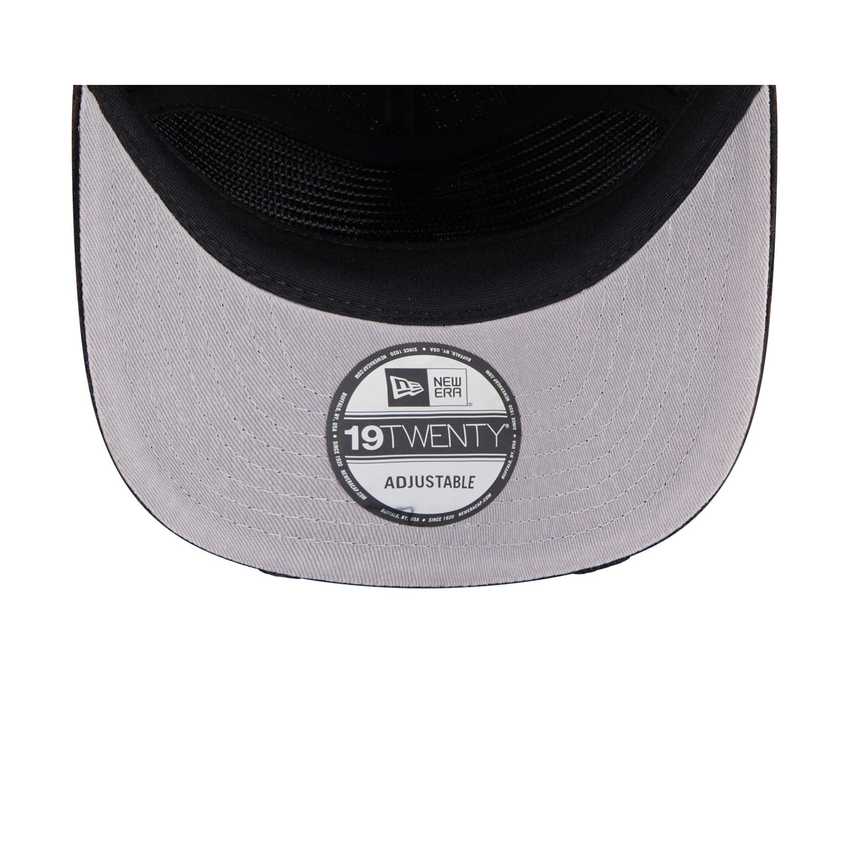 Las Vegas Raiders Washed Black Corduroy 19TWENTY Adjustable Hat