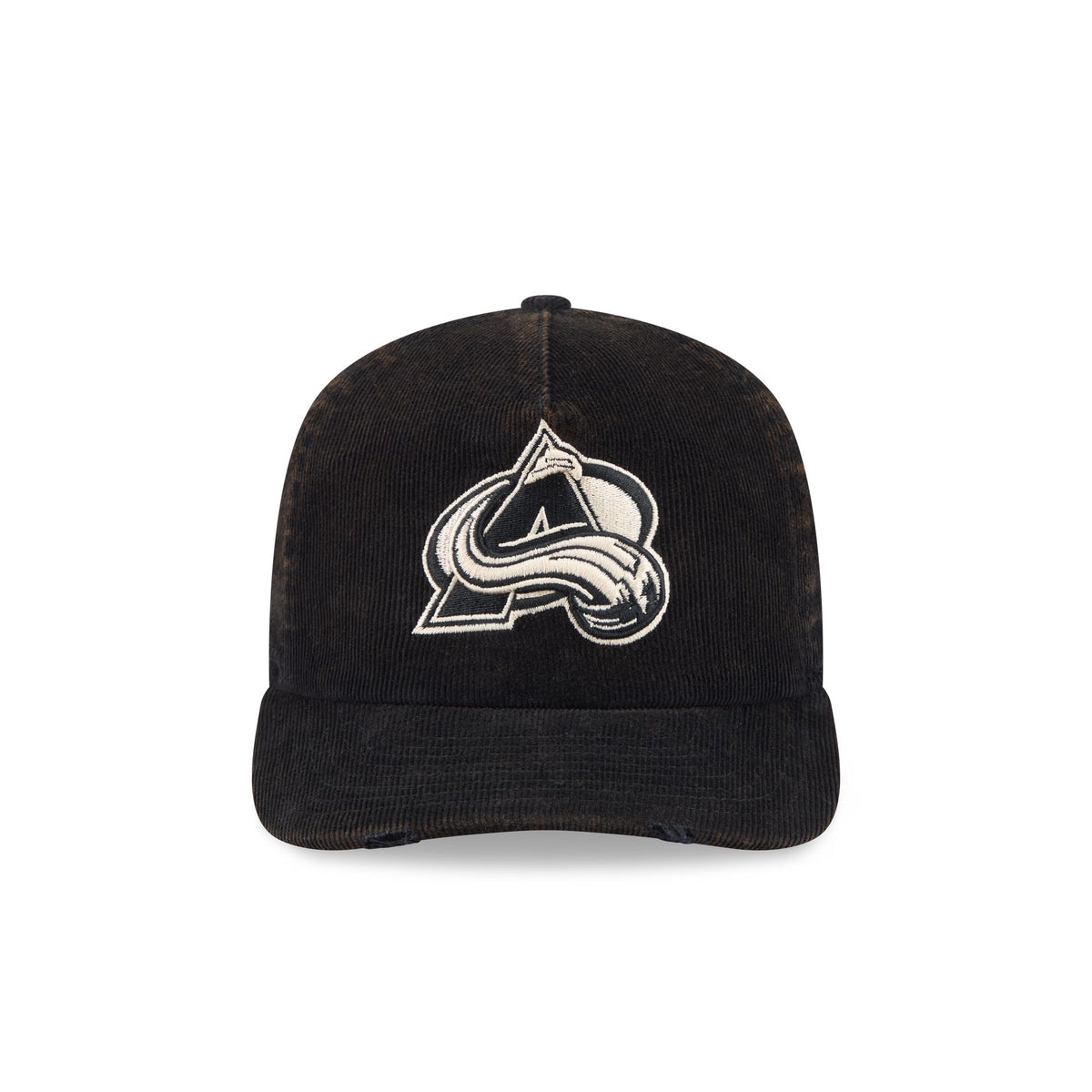 Colorado Avalanche Washed Black Corduroy 19TWENTY Adjustable Hat