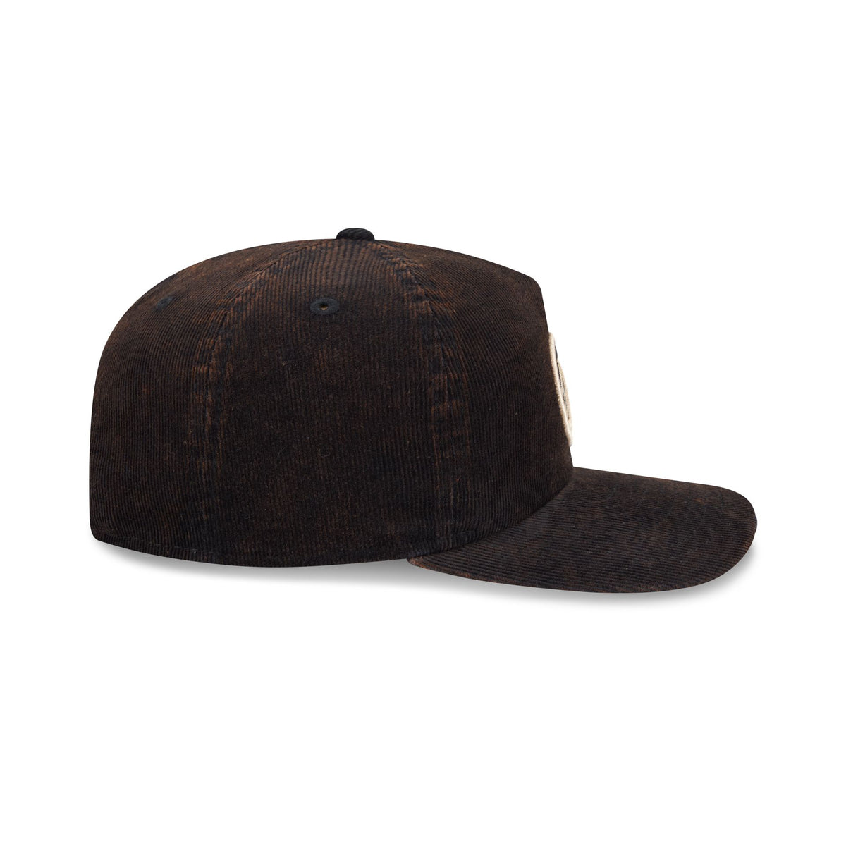 Golden State Warriors Washed Black Corduroy 19TWENTY Adjustable Hat