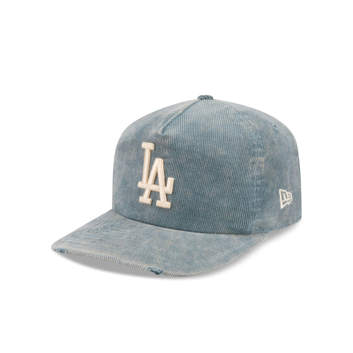 Los Angeles Dodgers Washed Slate Blue Corduroy 19TWENTY Adjustable Hat