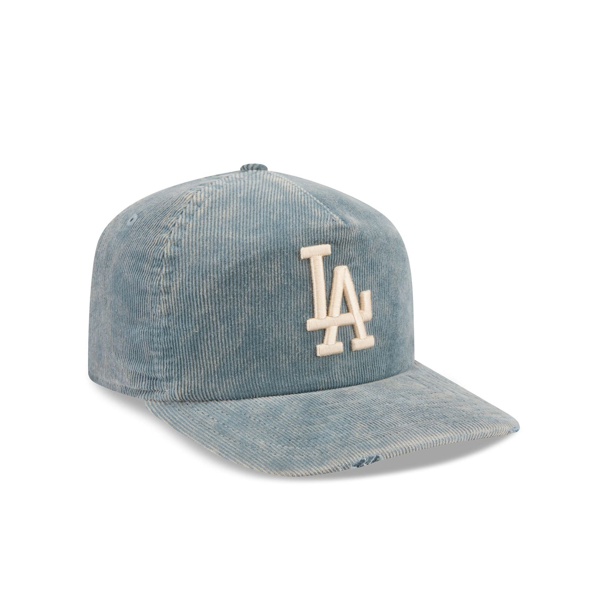 Los Angeles Dodgers Washed Slate Blue Corduroy 19TWENTY Adjustable Hat