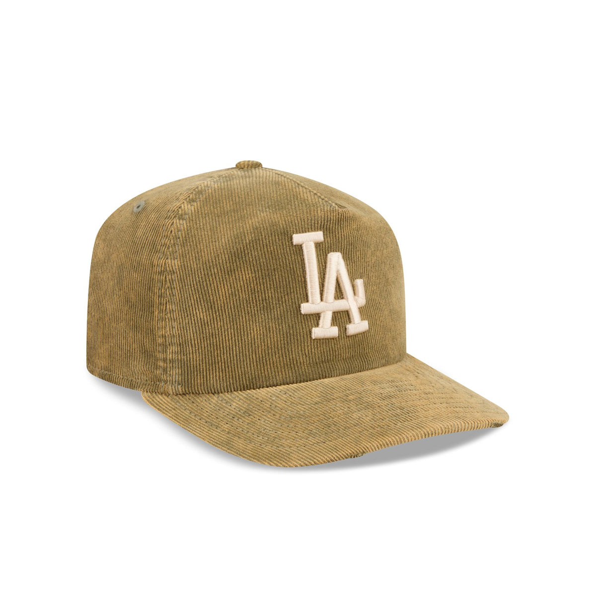 Los Angeles Dodgers Washed New Olive Corduroy 19TWENTY Adjustable Hat