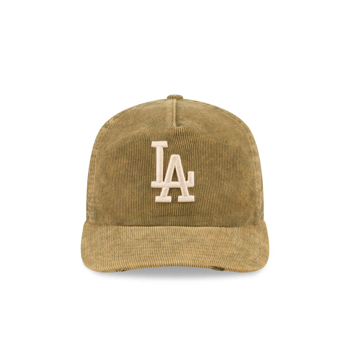 Los Angeles Dodgers Washed New Olive Corduroy 19TWENTY Adjustable Hat