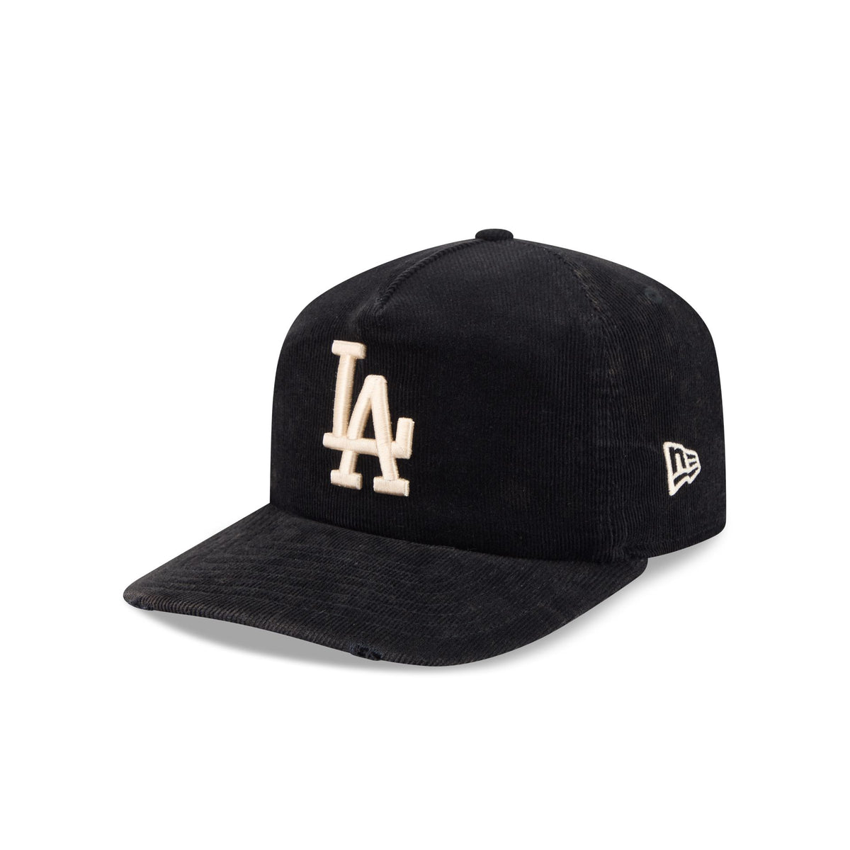 Los Angeles Dodgers Washed Black Corduroy 19TWENTY Adjustable Hat