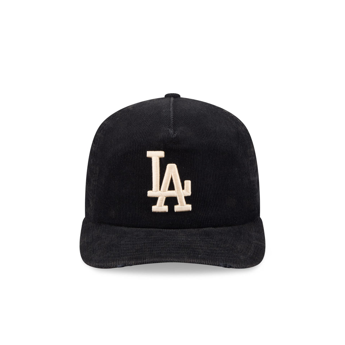 Los Angeles Dodgers Washed Black Corduroy 19TWENTY Adjustable Hat