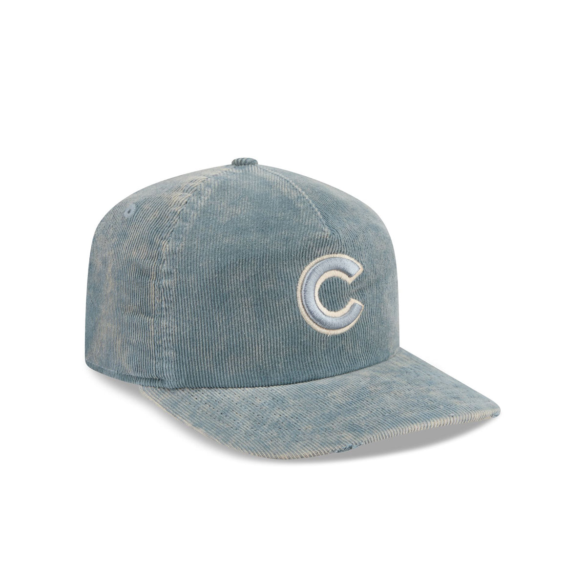 Chicago Cubs Washed Slate Blue Corduroy 19TWENTY Adjustable Hat
