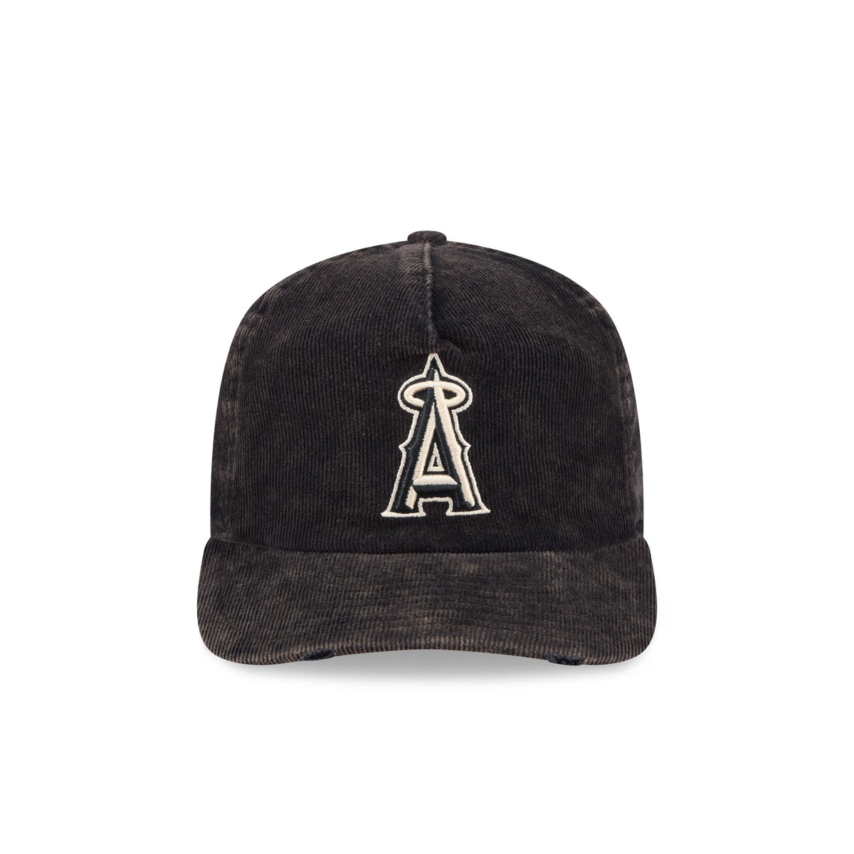 Los Angeles Angels Washed Black Corduroy 19TWENTY Adjustable Hat