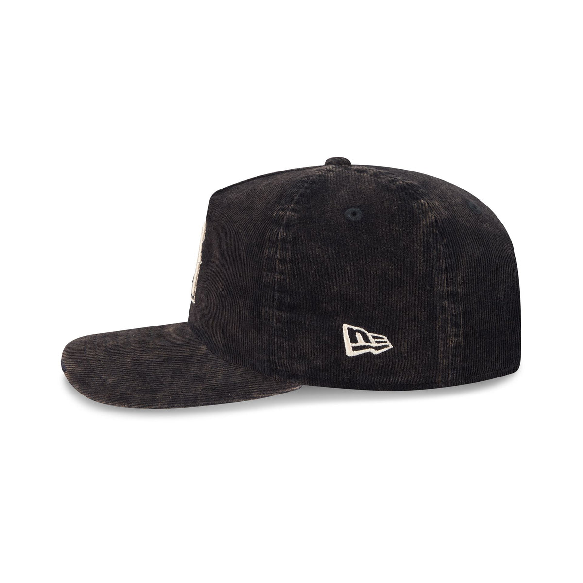 Los Angeles Angels Washed Black Corduroy 19TWENTY Adjustable Hat