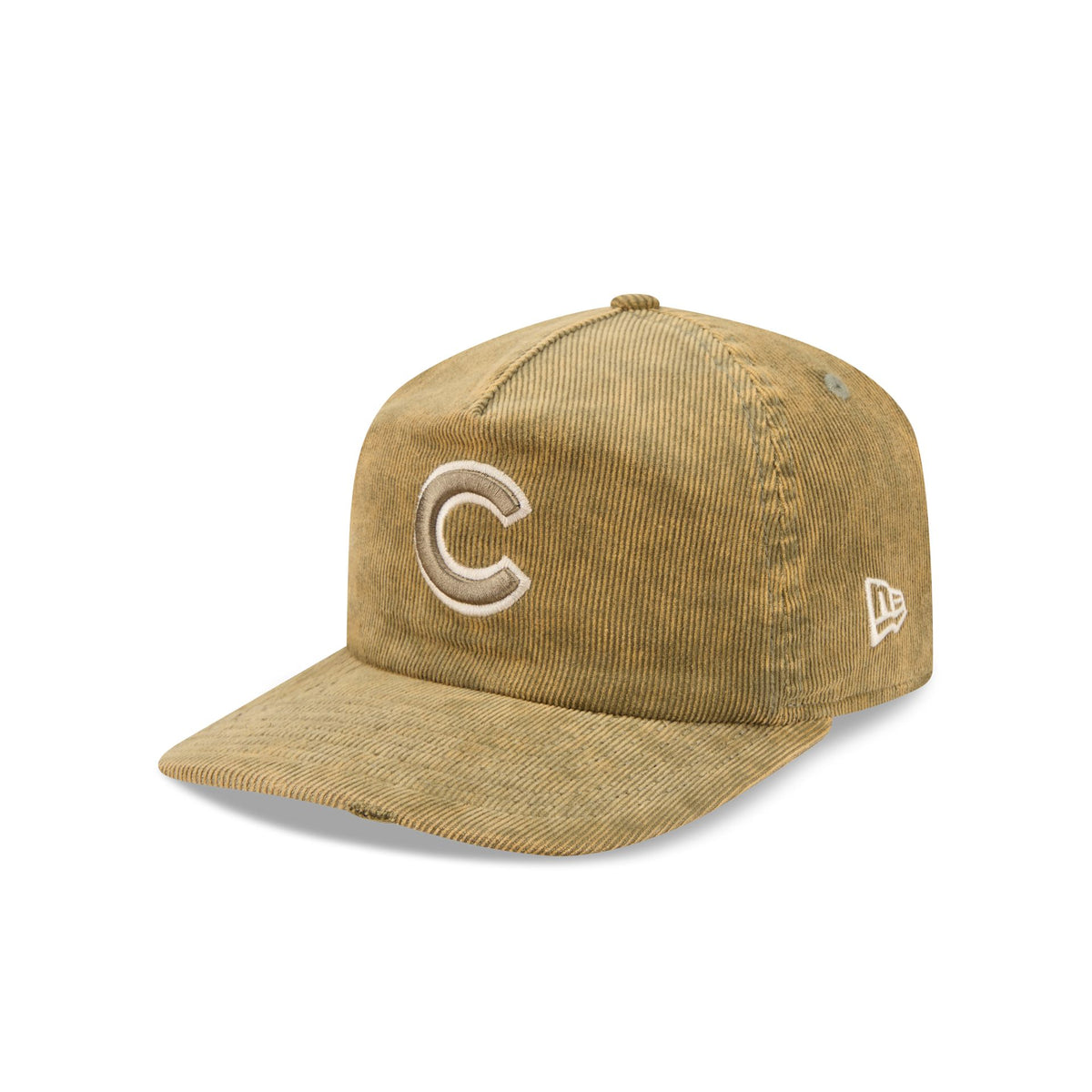 Chicago Cubs Washed New Olive Corduroy 19TWENTY Adjustable Hat