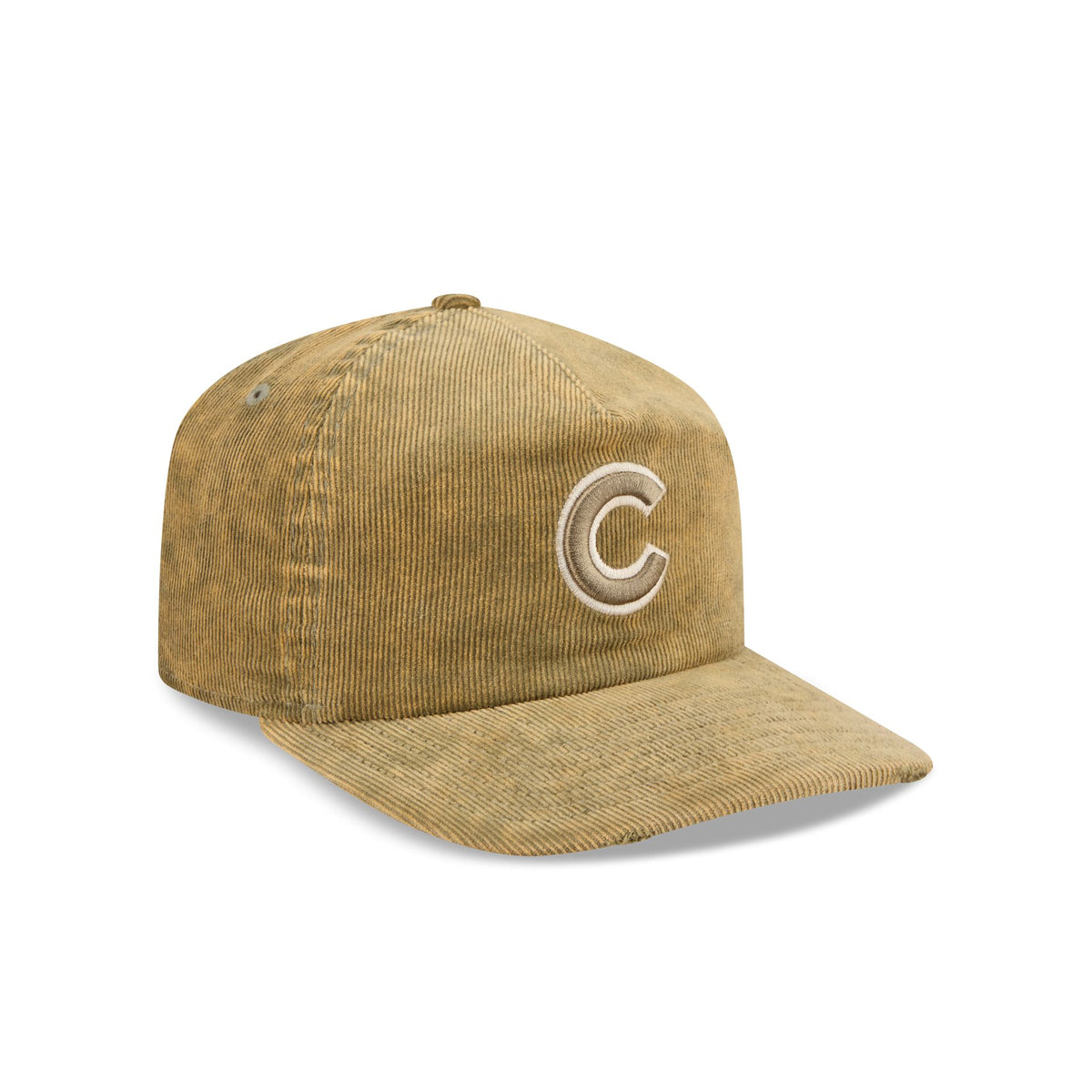 Chicago Cubs Washed New Olive Corduroy 19TWENTY Adjustable Hat