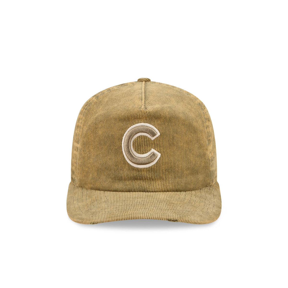 Chicago Cubs Washed New Olive Corduroy 19TWENTY Adjustable Hat