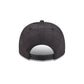 Atlanta Braves Quilted Black Nylon 9FIFTY A-Frame Snapback Hat