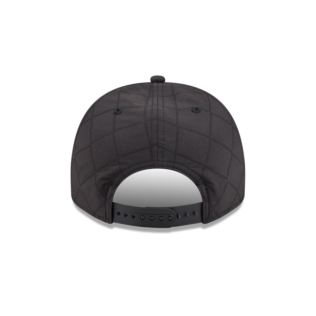 New York Mets Quilted Black Nylon 9FIFTY A-Frame Snapback Hat