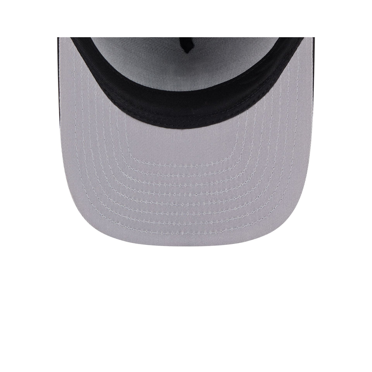 New York Mets Quilted Black Nylon 9FIFTY A-Frame Snapback Hat