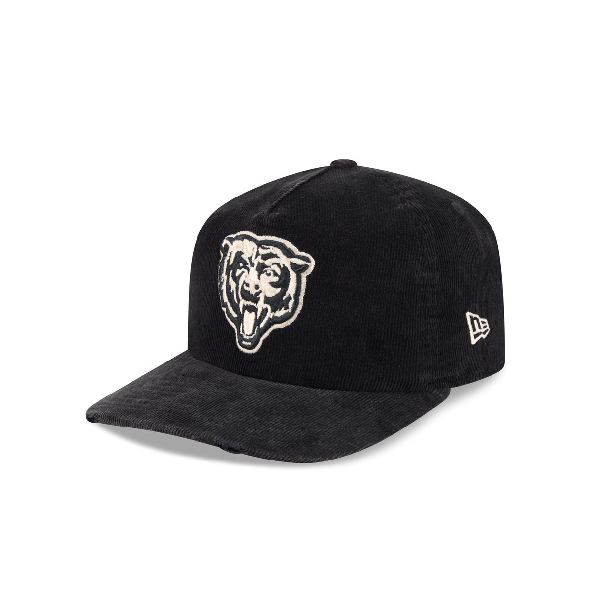 Chicago Bears Washed Black Corduroy 19TWENTY Adjustable Hat