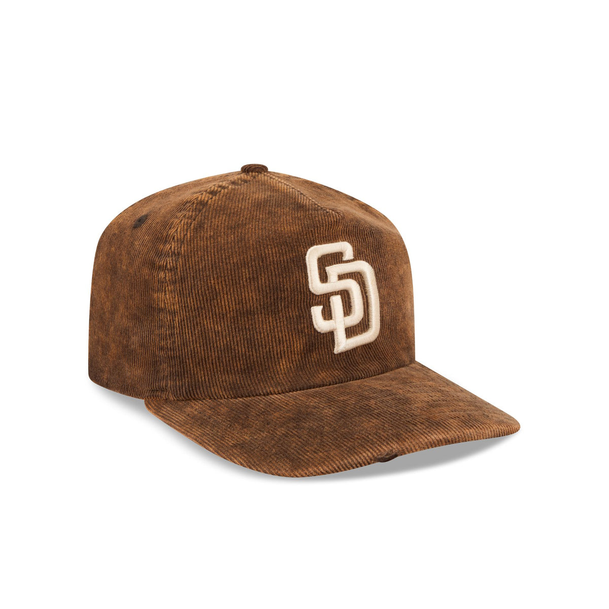 San Diego Padres Washed Walnut Corduroy 19TWENTY Adjustable Hat