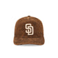 San Diego Padres Washed Walnut Corduroy 19TWENTY Adjustable Hat