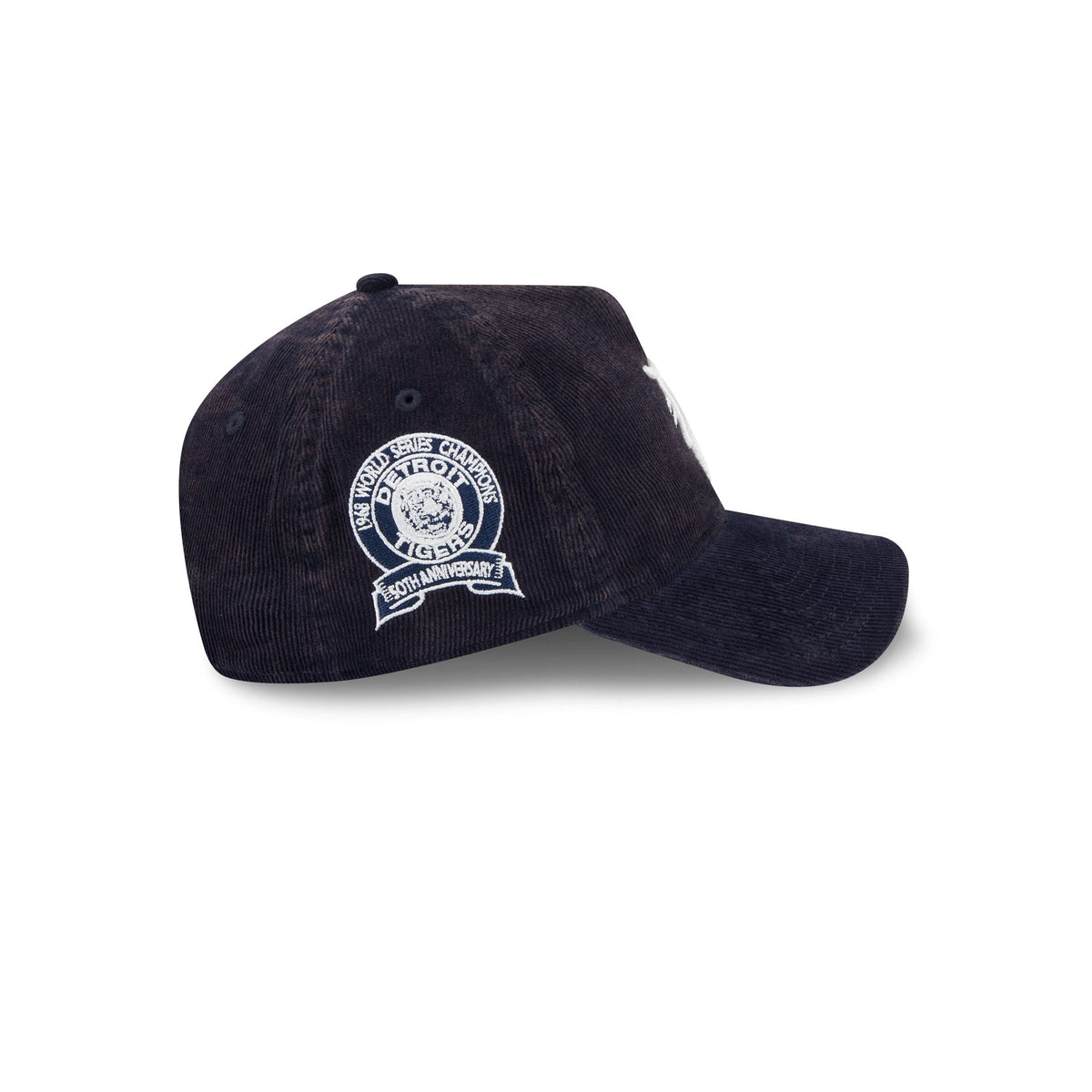 Detroit Tigers Washed Corduroy Sidepatch 9FORTY A-Frame Unstructured Snapback Hat
