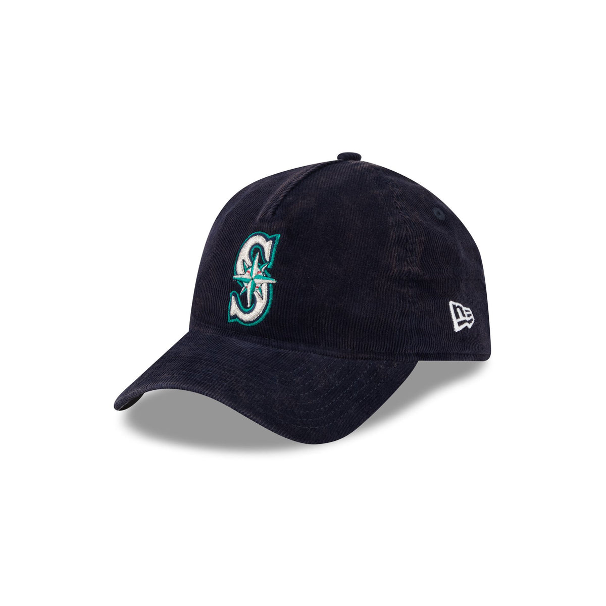 Seattle Mariners Washed Corduroy Sidepatch 9FORTY A-Frame Unstructured Snapback Hat
