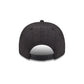 Detroit Tigers Quilted Black Nylon 9FIFTY A-Frame Snapback Hat