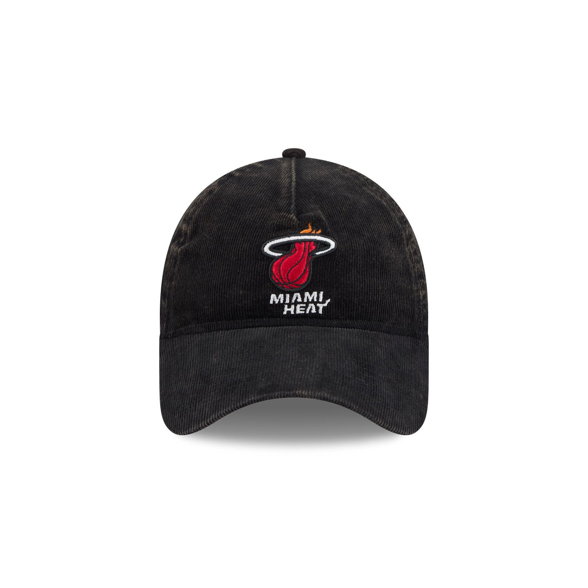 Miami Heat Washed Corduroy Sidepatch 9FORTY A-Frame Unstructured Snapback Hat