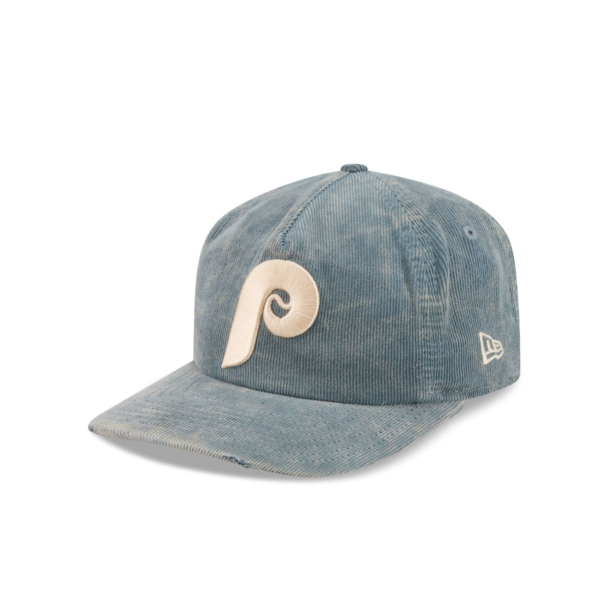 Philadelphia Phillies Washed Slate Blue Corduroy 19TWENTY Adjustable Hat