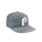 Philadelphia Phillies Washed Slate Blue Corduroy 19TWENTY Adjustable Hat