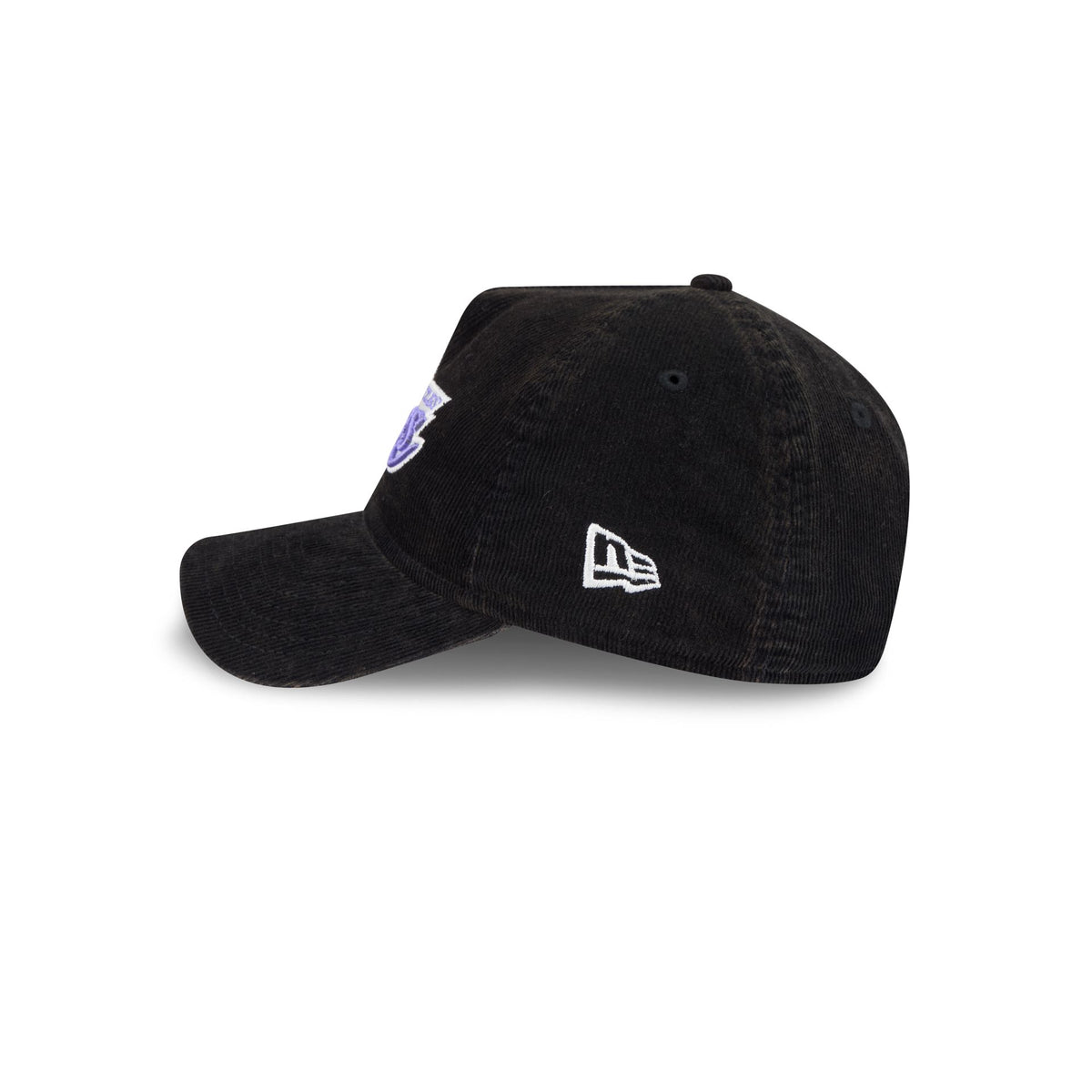 Los Angeles Lakers Washed Corduroy Sidepatch 9FORTY A-Frame Unstructured Snapback Hat